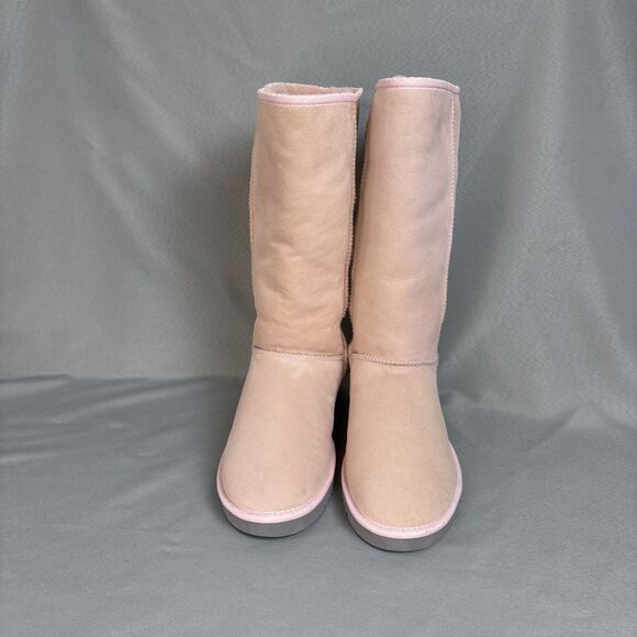 New UGG Classic Tall Sz 10 Baby Pink Collectors Grey Sole Retired EXTREMELY RARE - Picture 12 of 16